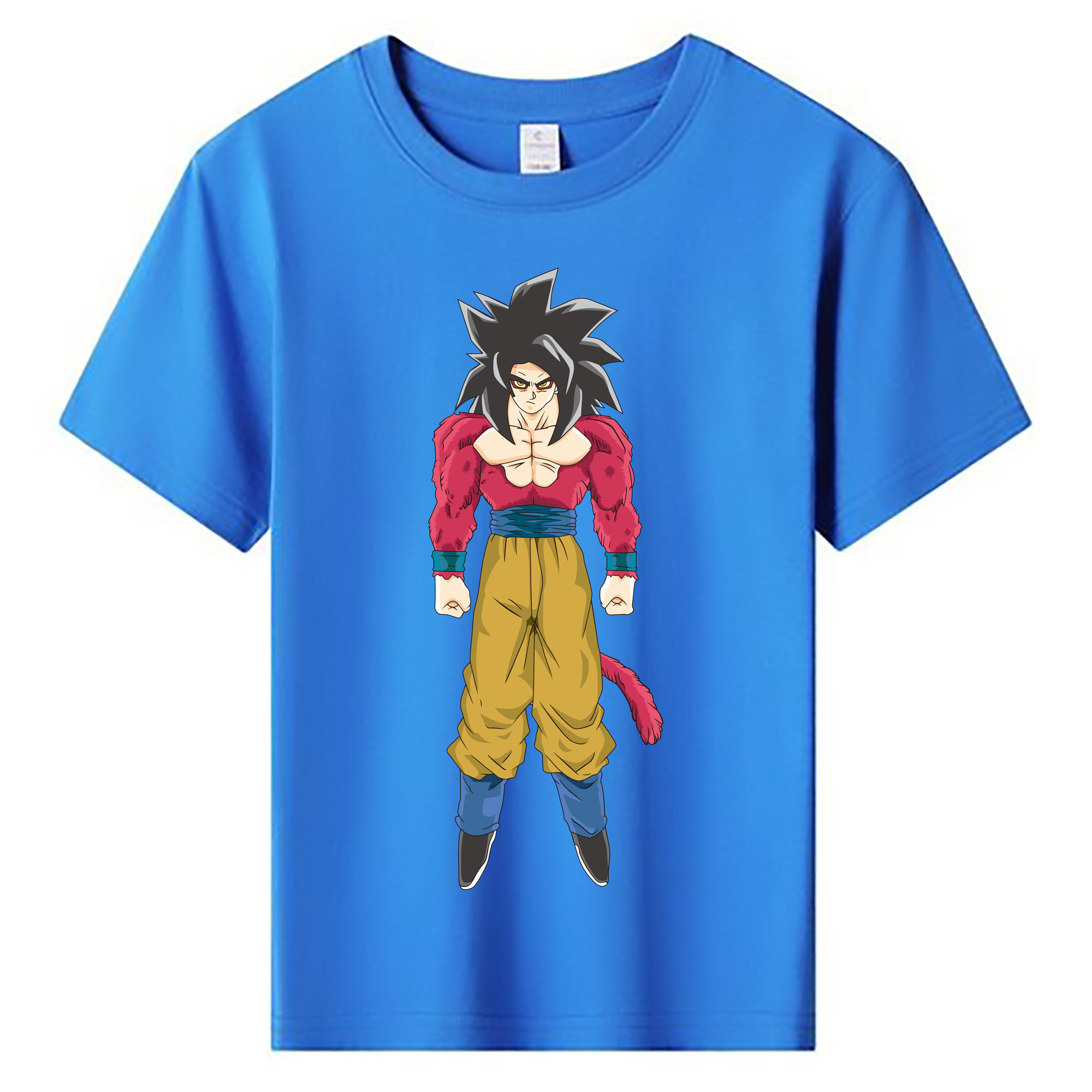 （画像用） ドラゴンボール 孫悟空（そん ごくう）Son Goku カカロット DRAGON BALL Kakarotto 綿100％キッズTシャツ（フロントプリント）